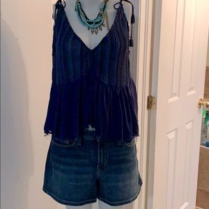 Anthropologie Akemi + Kin tank crop style